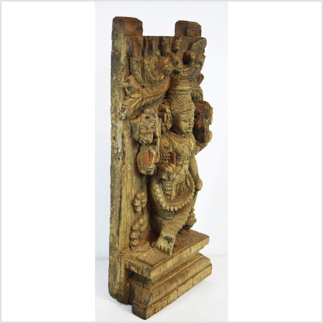 Antique Indian Sheesham Wood Carving-7. Asian &amp; Chinese Furniture, Art, Antiques, Vintage Home Décor for sale at FEA Home