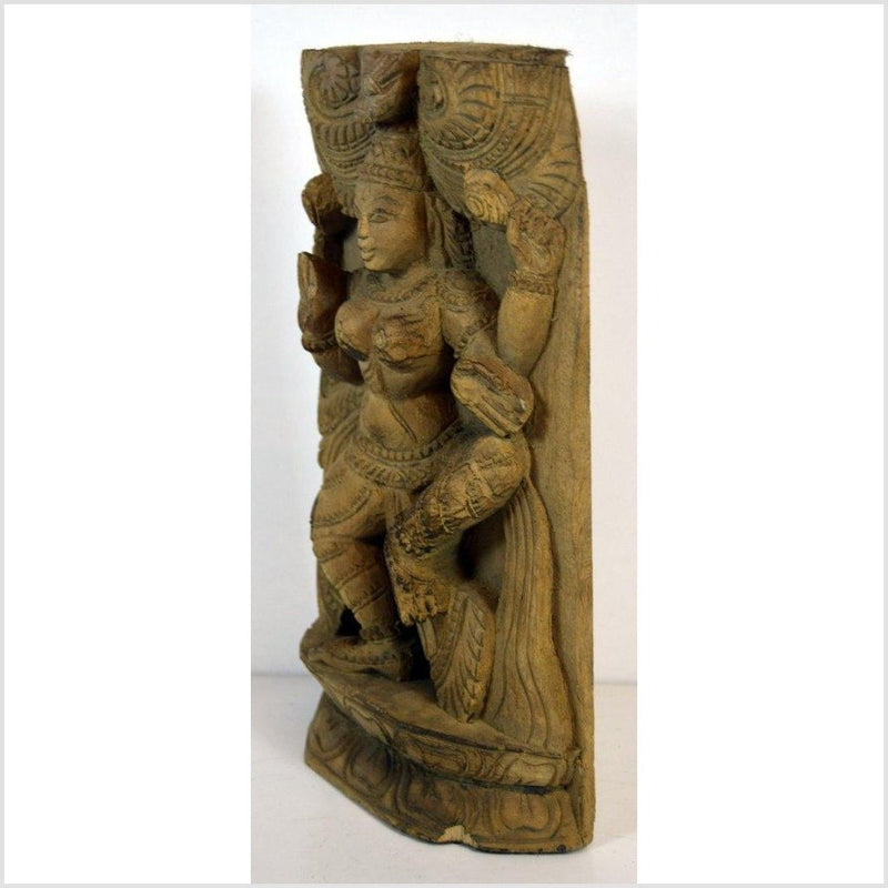 Antique Indian Sheesham Wood Carving-YN3212-3. Asian & Chinese Furniture, Art, Antiques, Vintage Home Décor for sale at FEA Home