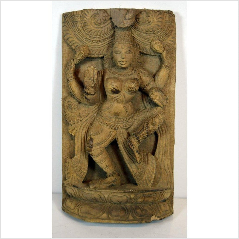 Antique Indian Sheesham Wood Carving-YN3212-1. Asian & Chinese Furniture, Art, Antiques, Vintage Home Décor for sale at FEA Home