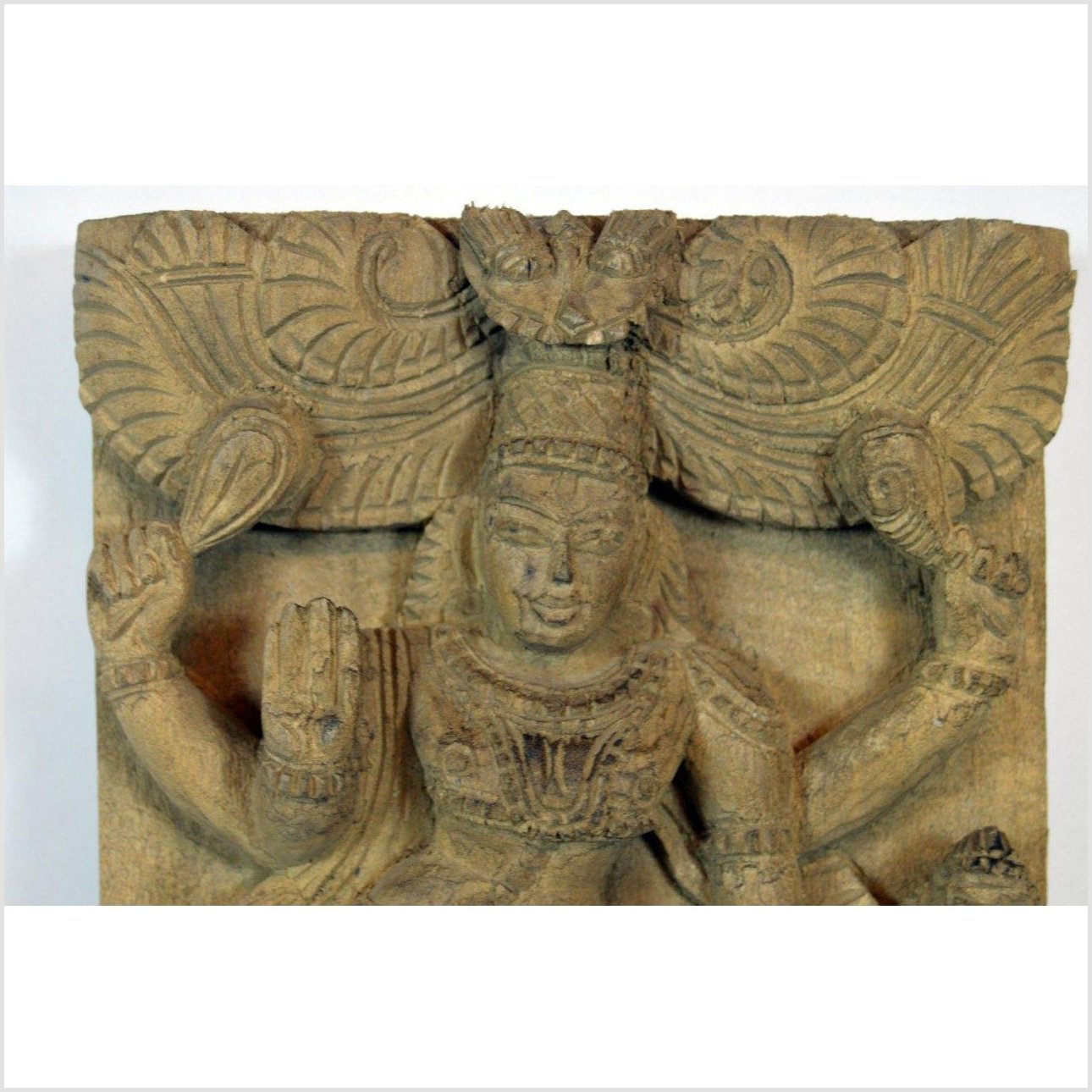 Antique Indian Sheesham Wood Carving-2. Asian & Chinese Furniture, Art, Antiques, Vintage Home Décor for sale at FEA Home