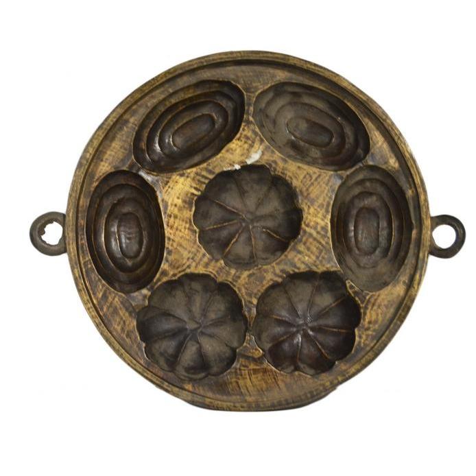 Antique Indonesian Cake Mold-1. Asian &amp; Chinese Furniture, Art, Antiques, Vintage Home Décor for sale at FEA Home