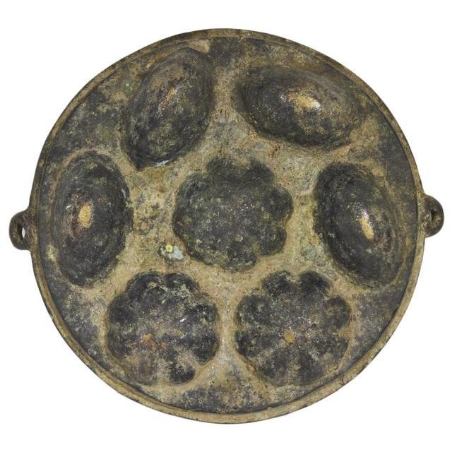 Antique Indonesian Cake Mold-4. Asian &amp; Chinese Furniture, Art, Antiques, Vintage Home Décor for sale at FEA Home