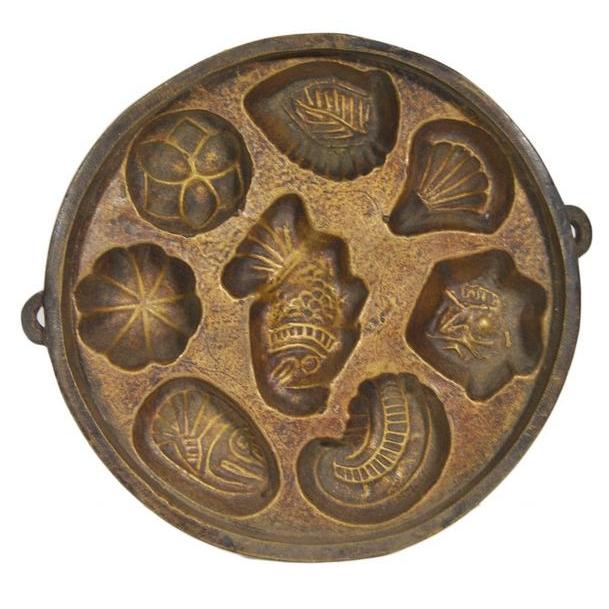 Antique Indonesian Cake Mold-1. Asian &amp; Chinese Furniture, Art, Antiques, Vintage Home Décor for sale at FEA Home