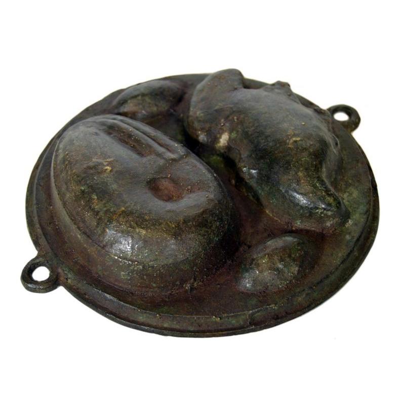 Antique Indonesian Cake Mold-YN4907-4. Asian & Chinese Furniture, Art, Antiques, Vintage Home Décor for sale at FEA Home