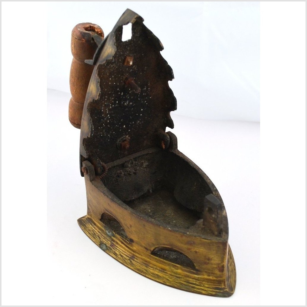 Antique Indonesian Coal Iron-4. Asian &amp; Chinese Furniture, Art, Antiques, Vintage Home Décor for sale at FEA Home