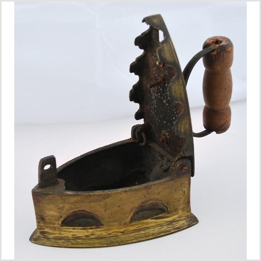 Antique Indonesian Coal Iron-6. Asian &amp; Chinese Furniture, Art, Antiques, Vintage Home Décor for sale at FEA Home