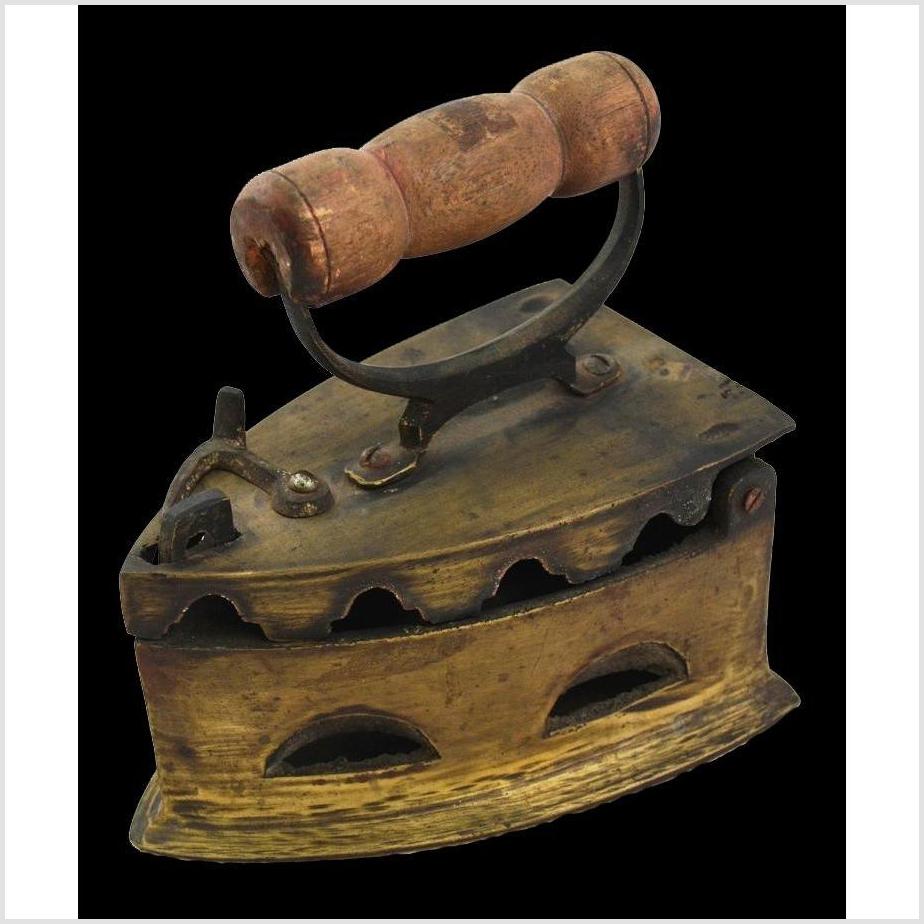 Antique Indonesian Coal Iron-7. Asian &amp; Chinese Furniture, Art, Antiques, Vintage Home Décor for sale at FEA Home