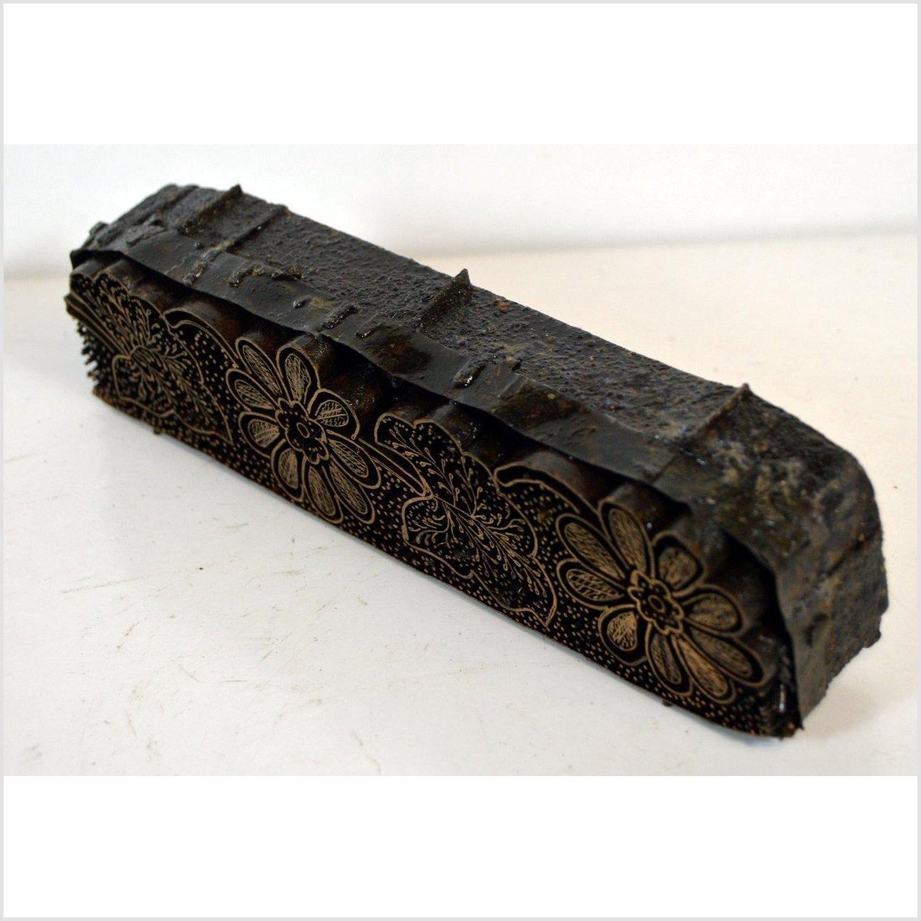 Antique Indonesian Batik Stamp Block-4. Asian &amp; Chinese Furniture, Art, Antiques, Vintage Home Décor for sale at FEA Home