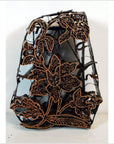 Antique Indonesian COPPER BATIK INK BLOCK-1. Asian & Chinese Furniture, Art, Antiques, Vintage Home Décor for sale at FEA Home