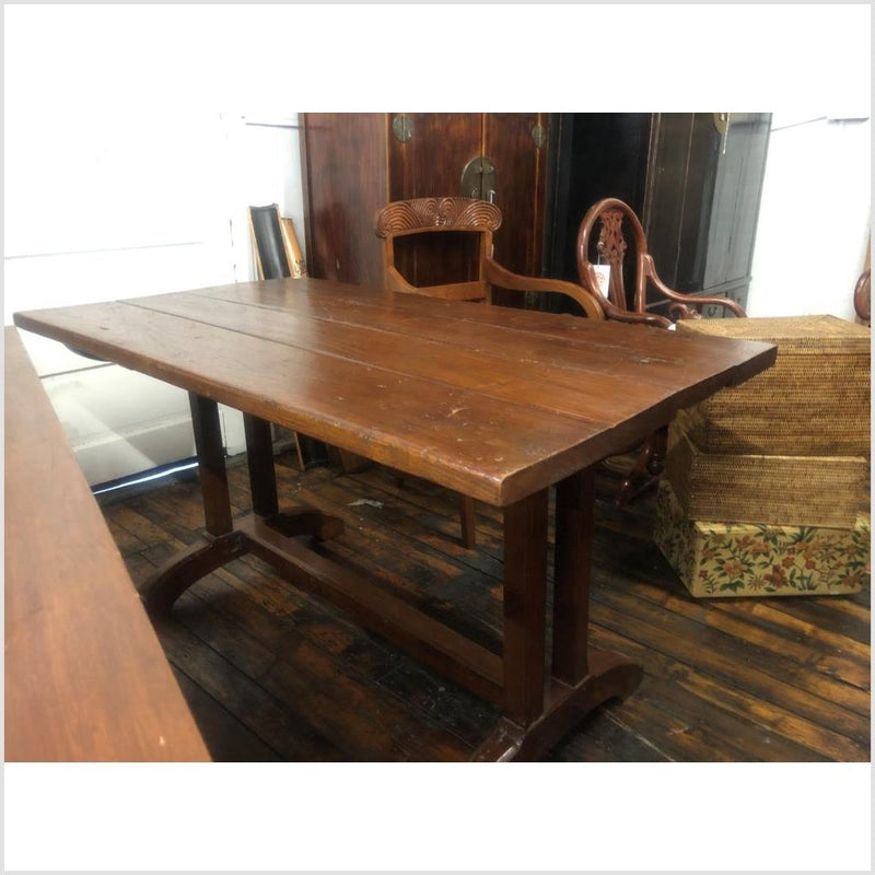 Antique Indonesian Dining Table-YN3426-1. Asian & Chinese Furniture, Art, Antiques, Vintage Home Décor for sale at FEA Home