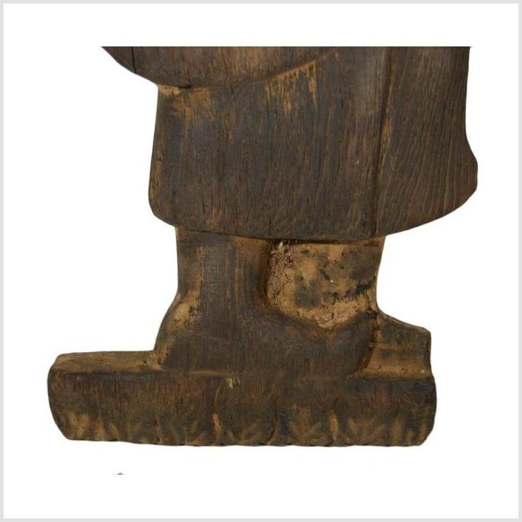 Antique Indonesian Hand Carved Wooden Statue-2. Asian & Chinese Furniture, Art, Antiques, Vintage Home Décor for sale at FEA Home