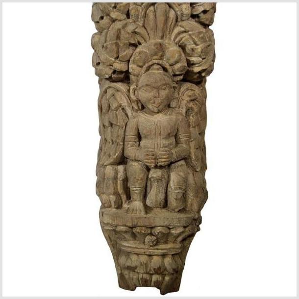 Antique Indonesian Hand Carved Wooden Statue-12. Asian &amp; Chinese Furniture, Art, Antiques, Vintage Home Décor for sale at FEA Home