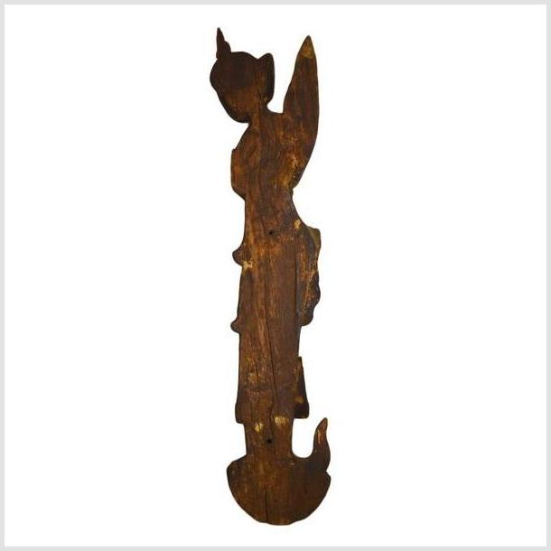 Antique Indonesian Hand Carved Wooden Statue-YN4878-6. Asian & Chinese Furniture, Art, Antiques, Vintage Home Décor for sale at FEA Home