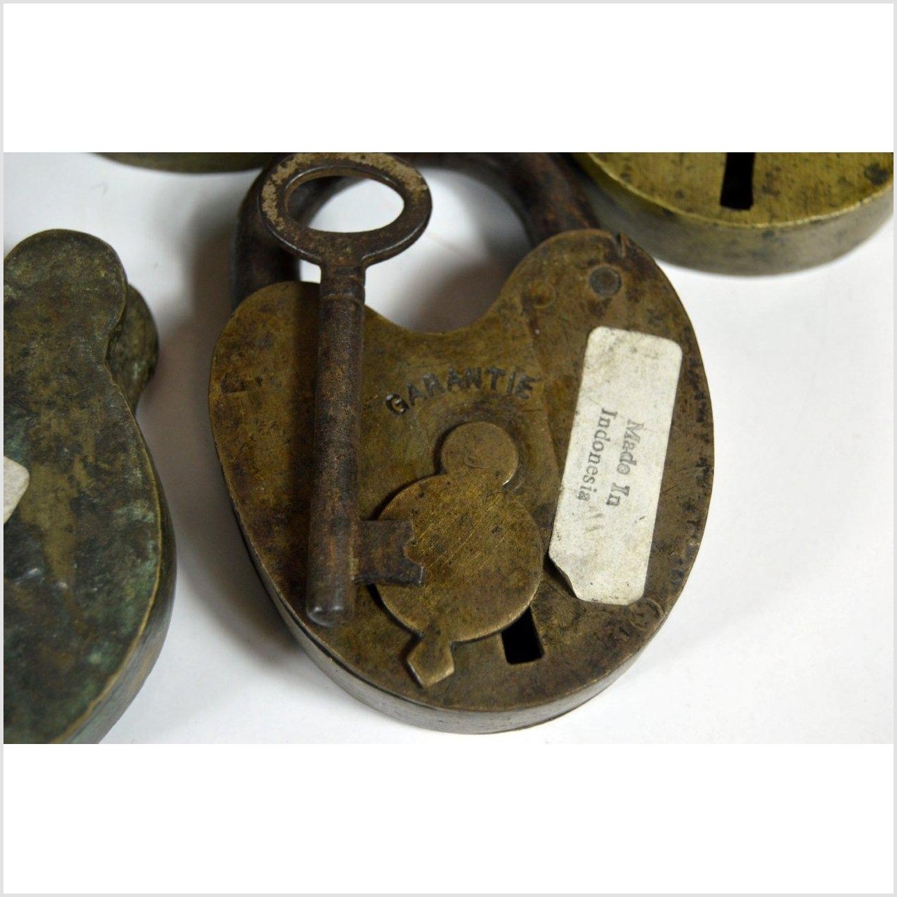 Antique Indonesian Locks-5. Asian &amp; Chinese Furniture, Art, Antiques, Vintage Home Décor for sale at FEA Home