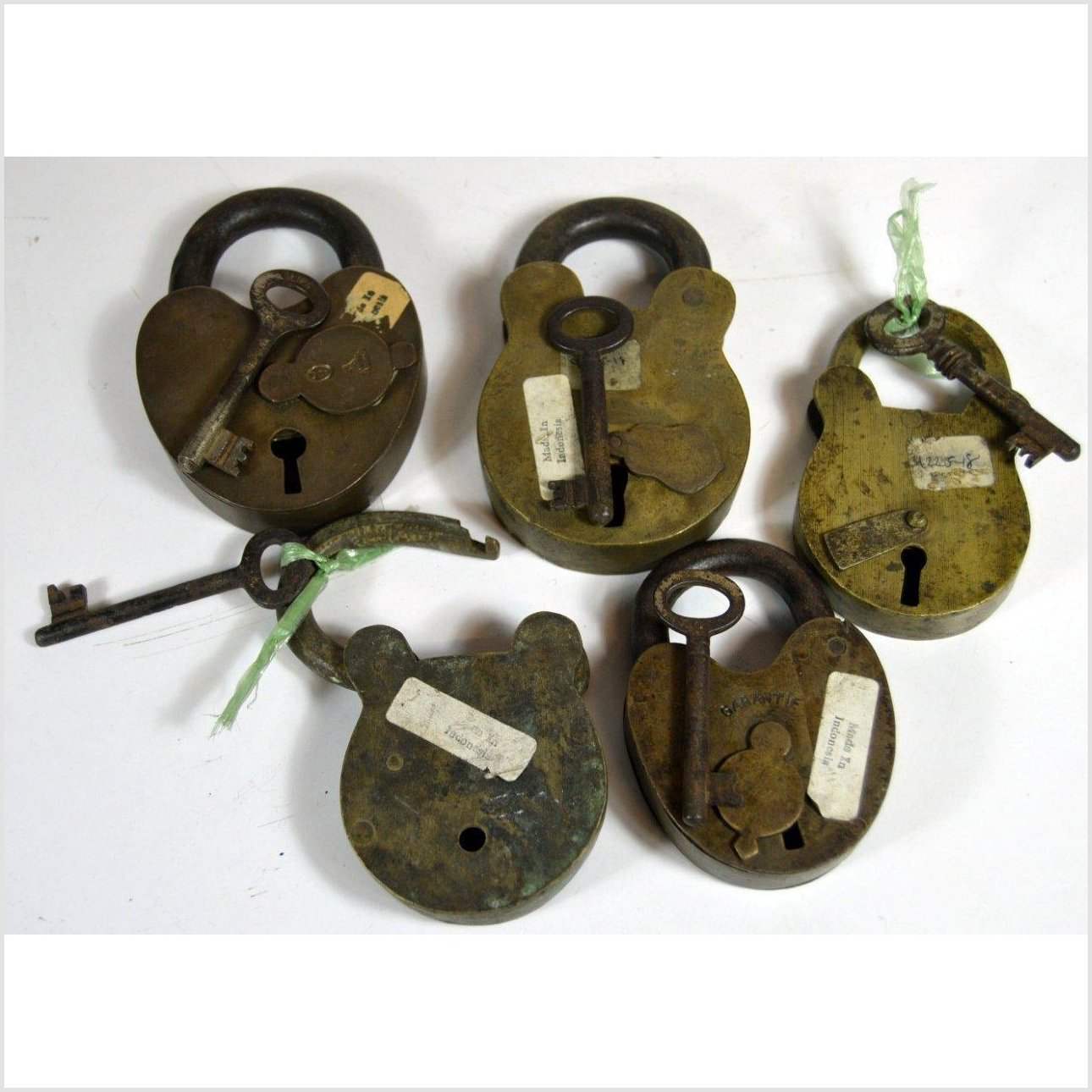 Antique Indonesian Locks-1. Asian & Chinese Furniture, Art, Antiques, Vintage Home Décor for sale at FEA Home