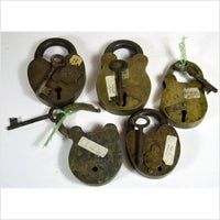 Antique Indonesian Locks- Asian Antiques, Vintage Home Decor & Chinese Furniture - FEA Home
