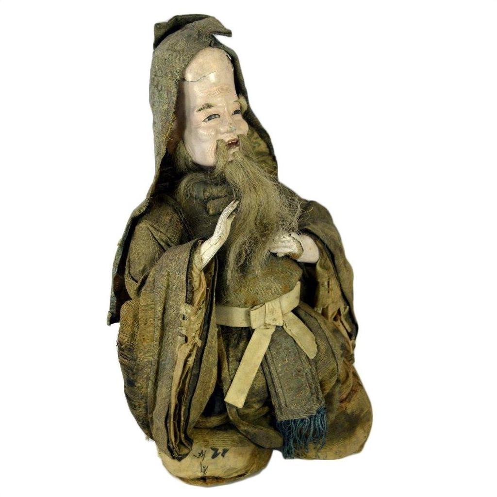 Antique Japanese Edo Samurai Doll-7. Asian &amp; Chinese Furniture, Art, Antiques, Vintage Home Décor for sale at FEA Home