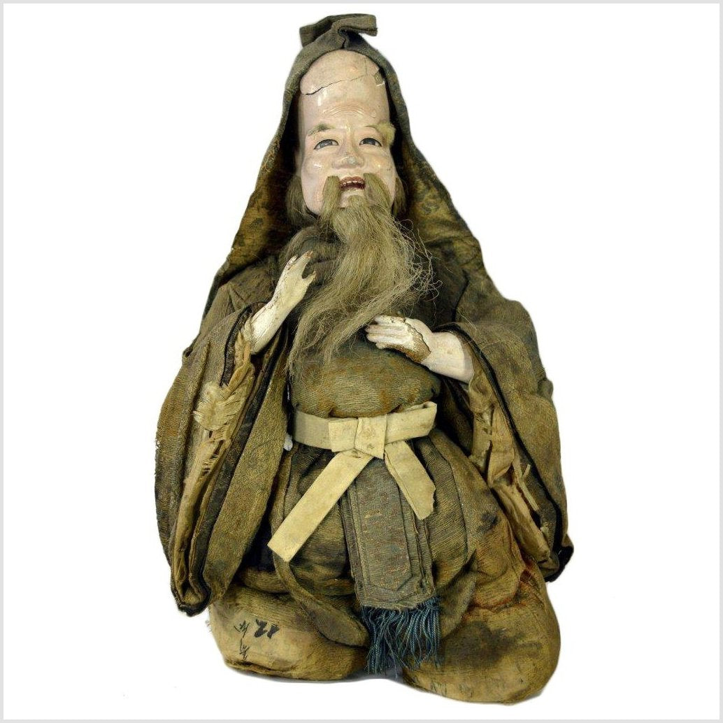 Antique Japanese Edo Samurai Doll-1. Asian &amp; Chinese Furniture, Art, Antiques, Vintage Home Décor for sale at FEA Home