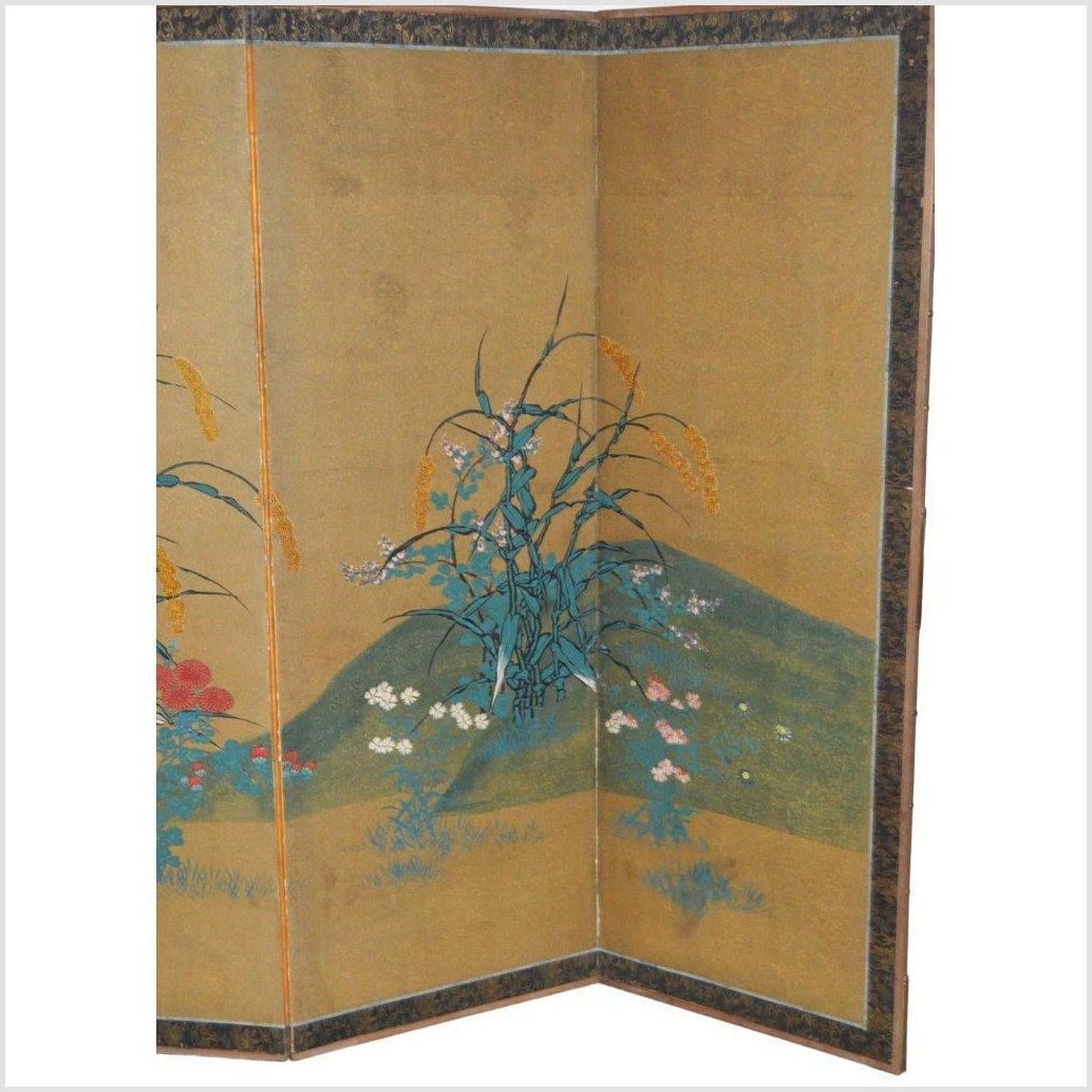 Antique Japanese Gilt Screen-2. Asian & Chinese Furniture, Art, Antiques, Vintage Home Décor for sale at FEA Home