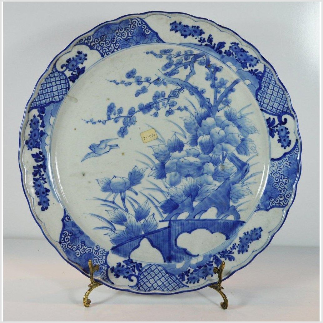 Antique Japanese Hand Painted Plate-1. Asian & Chinese Furniture, Art, Antiques, Vintage Home Décor for sale at FEA Home