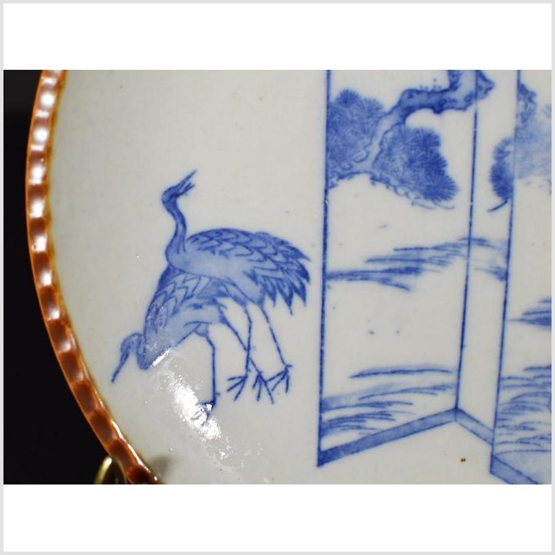 Set of 4 Antique Japanese Igezara Plates-3. Asian &amp; Chinese Furniture, Art, Antiques, Vintage Home Décor for sale at FEA Home