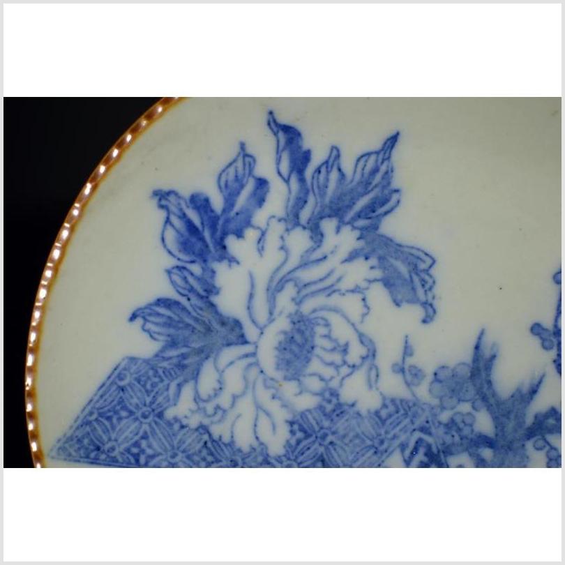 Antique Japanese Igezara Transferware Plate-2. Asian & Chinese Furniture, Art, Antiques, Vintage Home Décor for sale at FEA Home