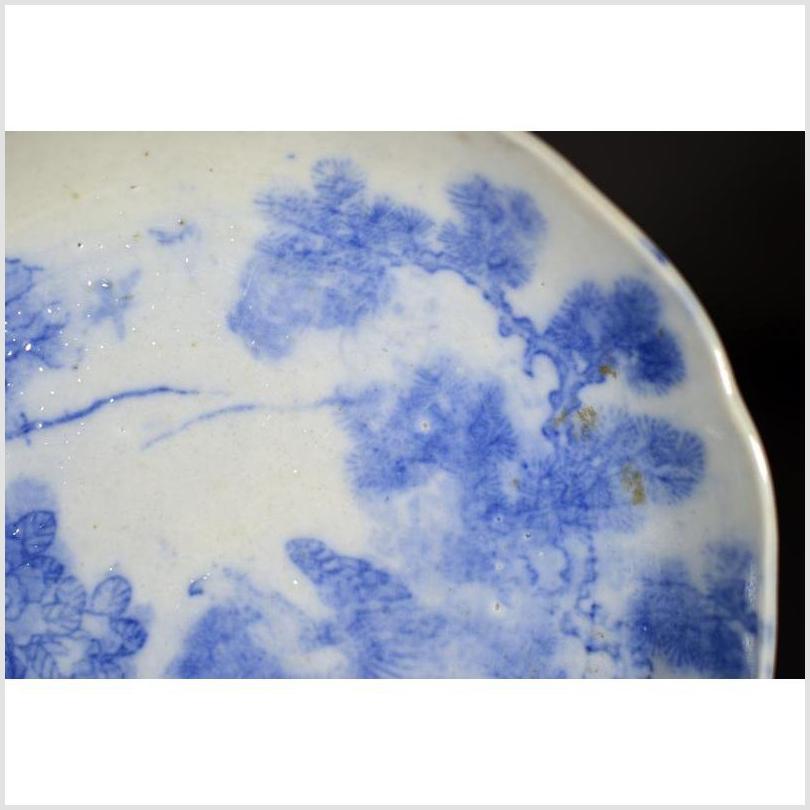 Antique Japanese Igezara Transferware Plate-2. Asian & Chinese Furniture, Art, Antiques, Vintage Home Décor for sale at FEA Home