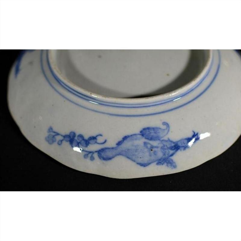 Antique Japanese Igezara Transferware Plate-6. Asian &amp; Chinese Furniture, Art, Antiques, Vintage Home Décor for sale at FEA Home