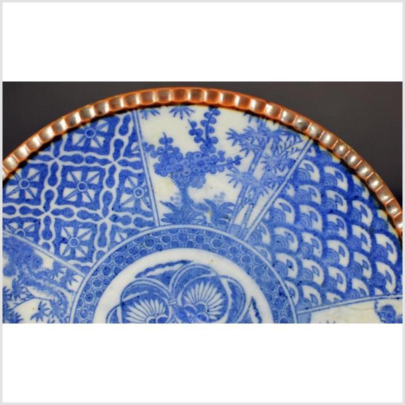Antique Japanese Igezara Transferware Porcelain Plate-2. Asian & Chinese Furniture, Art, Antiques, Vintage Home Décor for sale at FEA Home