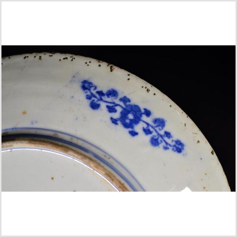 Antique Japanese Igezara Transferware Porcelain Plate-9. Asian &amp; Chinese Furniture, Art, Antiques, Vintage Home Décor for sale at FEA Home