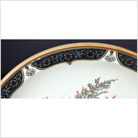 Antique Japanese Imari Hand Painted Porcelain Plate-YN4346-2. Asian & Chinese Furniture, Art, Antiques, Vintage Home Décor for sale at FEA Home