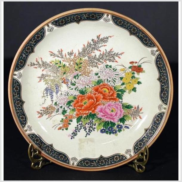 Antique Japanese Imari Hand Painted Porcelain Plate-1. Asian & Chinese Furniture, Art, Antiques, Vintage Home Décor for sale at FEA Home