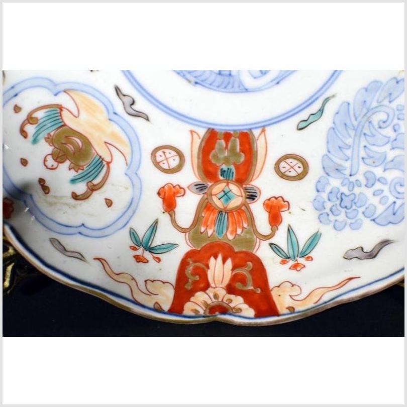 Antique Japanese Imari Hand Painted Porcelain Plate-5. Asian &amp; Chinese Furniture, Art, Antiques, Vintage Home Décor for sale at FEA Home