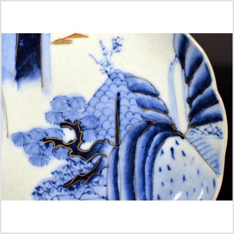 Antique Japanese Imari Hand Painted Porcelain Plate-3. Asian &amp; Chinese Furniture, Art, Antiques, Vintage Home Décor for sale at FEA Home