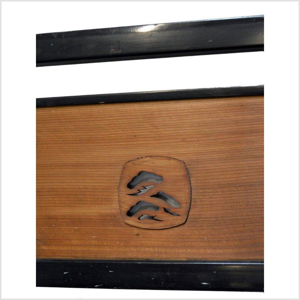 Antique Japanese Kiri Wood Panels