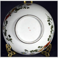 Antique Japanese Kutani Hand Painted Porcelain Bowl