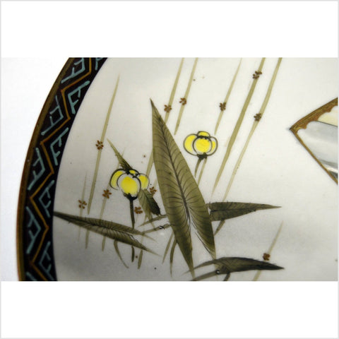 Antique Japanese Taisho Hand Painted Plate-YNE131-6. Asian & Chinese Furniture, Art, Antiques, Vintage Home Décor for sale at FEA Home