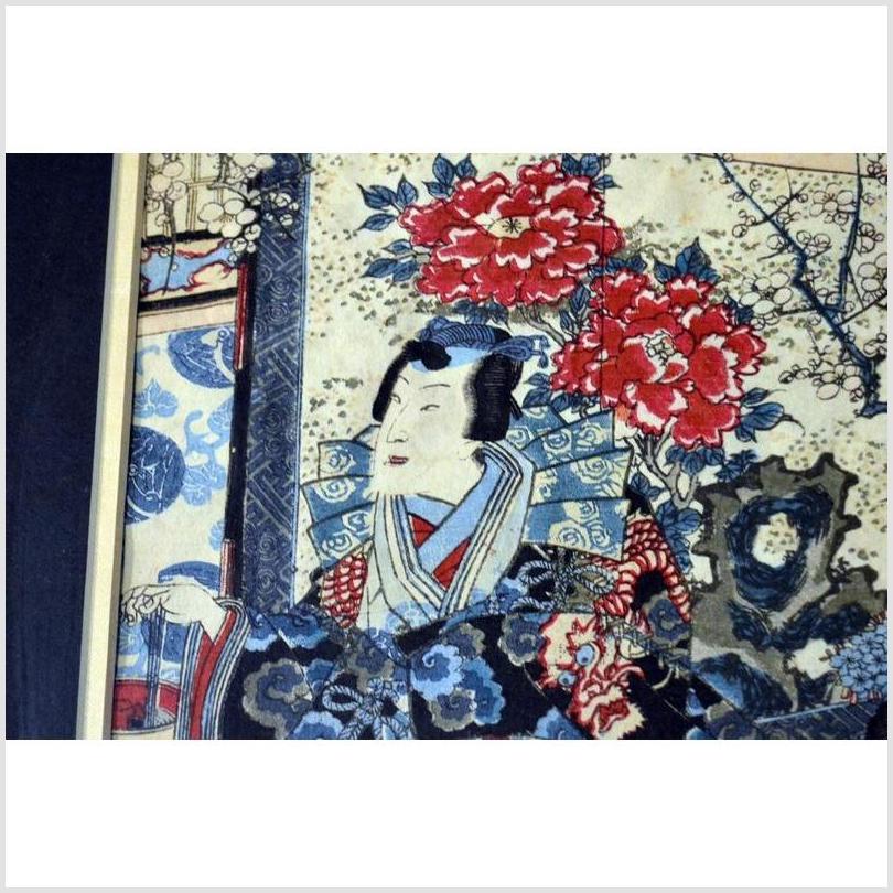 Antique Japanese Woodblock Print, Meiji Period-3. Asian &amp; Chinese Furniture, Art, Antiques, Vintage Home Décor for sale at FEA Home