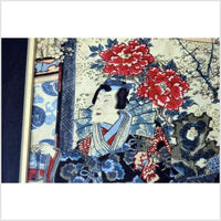 Antique Japanese Woodblock Print, Meiji Period 