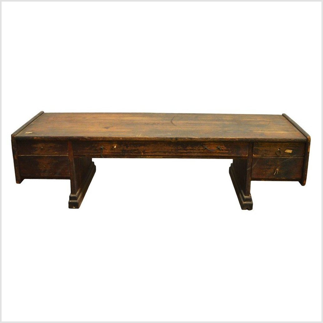 Antique Kang Coffee Table / Desk-1. Asian & Chinese Furniture, Art, Antiques, Vintage Home Décor for sale at FEA Home