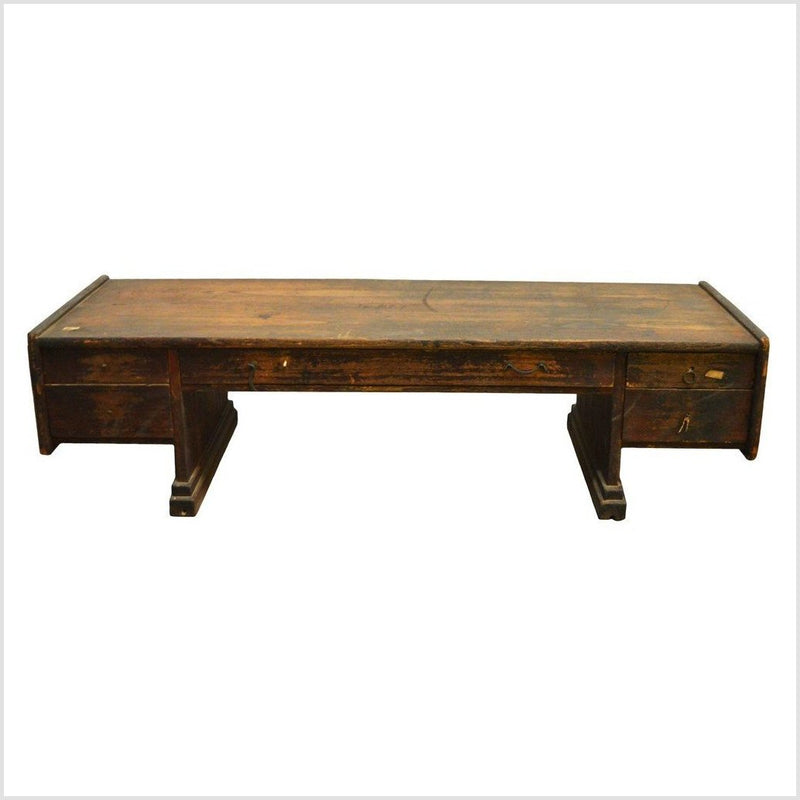Antique Kang Coffee Table / Desk- Asian Antiques, Vintage Home Decor & Chinese Furniture - FEA Home