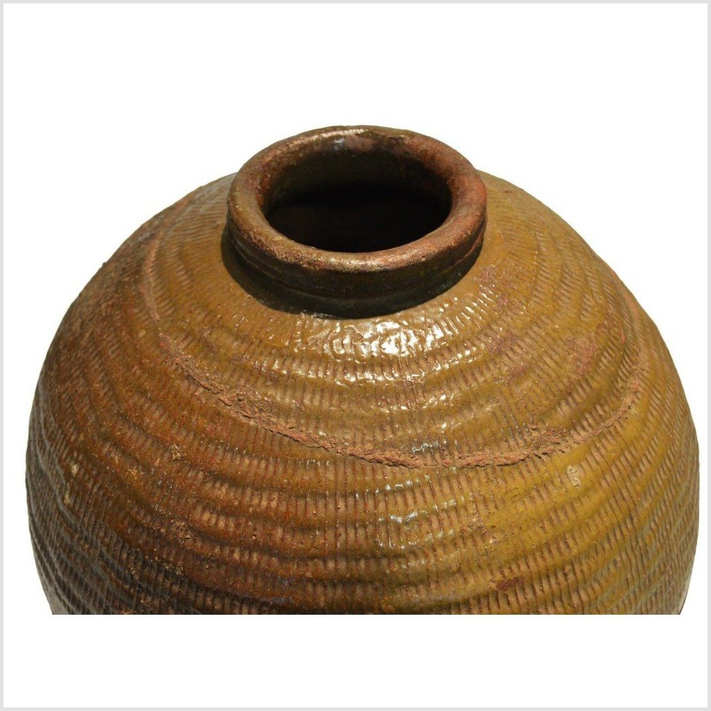 Antique Monochrome Thai Water Jar-3. Asian &amp; Chinese Furniture, Art, Antiques, Vintage Home Décor for sale at FEA Home