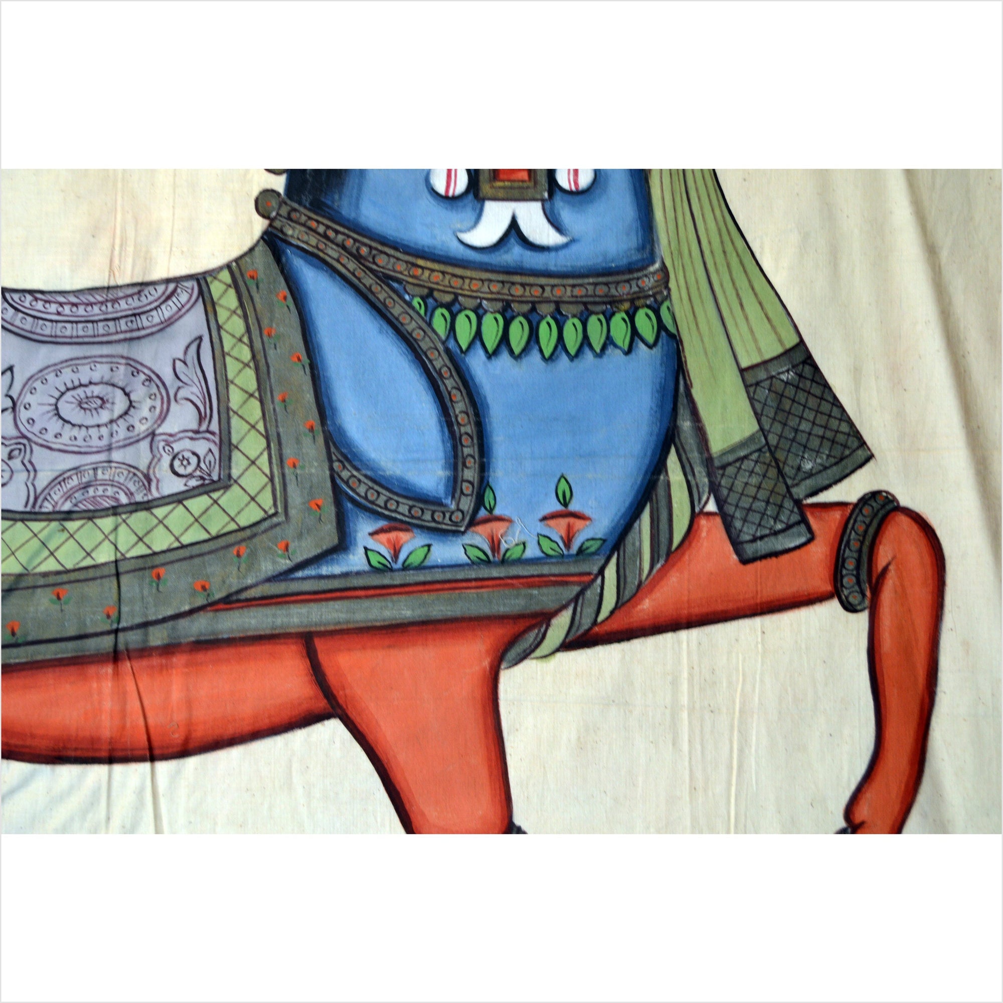 Antique Mughal Indian Horse Painting-4. Asian &amp; Chinese Furniture, Art, Antiques, Vintage Home Décor for sale at FEA Home
