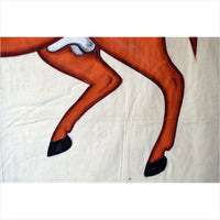 Antique Mughal Indian Horse Painting
