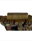 Antique Multicolor Corbel-4. Asian & Chinese Furniture, Art, Antiques, Vintage Home Décor for sale at FEA Home
