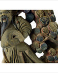 Antique Multicolor Corbel-6. Asian & Chinese Furniture, Art, Antiques, Vintage Home Décor for sale at FEA Home
