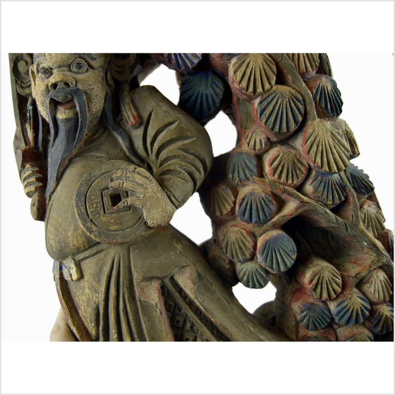 Antique Multicolor Corbel-YNE213-6. Asian & Chinese Furniture, Art, Antiques, Vintage Home Décor for sale at FEA Home