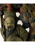 Antique Multicolor Corbel-7. Asian & Chinese Furniture, Art, Antiques, Vintage Home Décor for sale at FEA Home