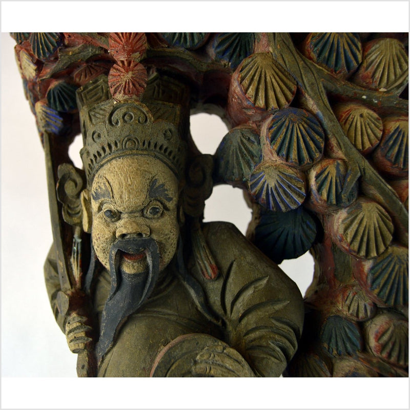 Antique Multicolor Corbel-YNE213-7. Asian & Chinese Furniture, Art, Antiques, Vintage Home Décor for sale at FEA Home
