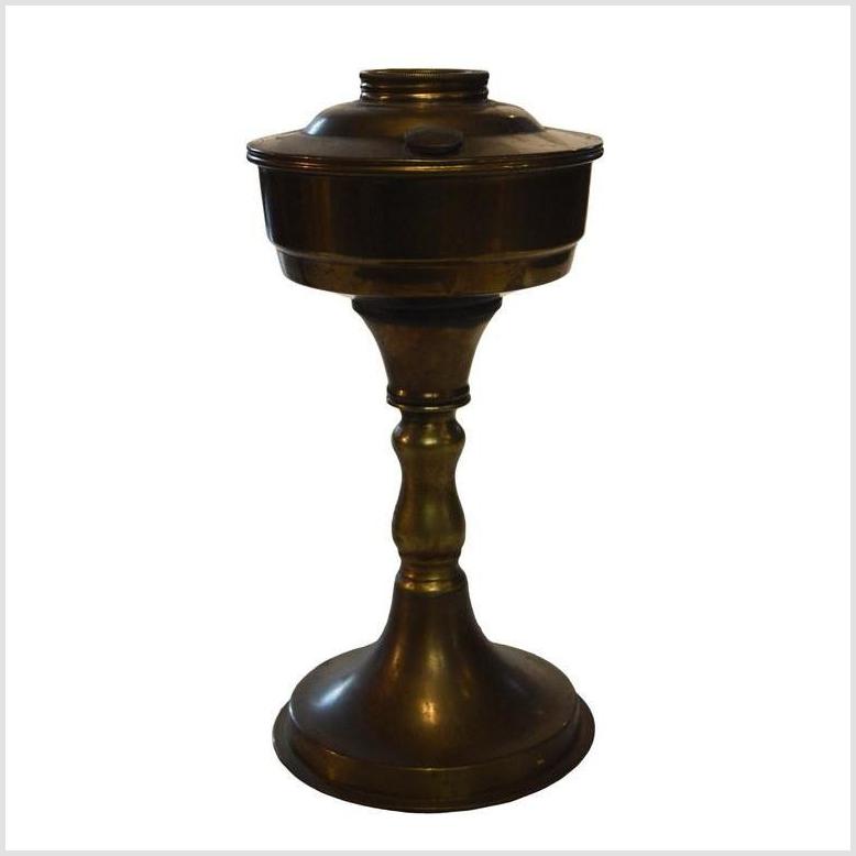 Antique Oil Brass Lamp-1. Asian & Chinese Furniture, Art, Antiques, Vintage Home Décor for sale at FEA Home
